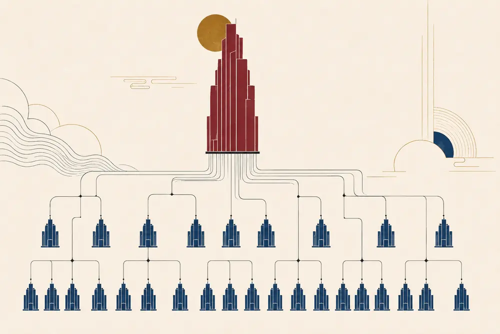 Editorial illustration for Chaebol
