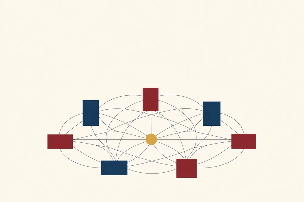 Editorial illustration for Keiretsu
