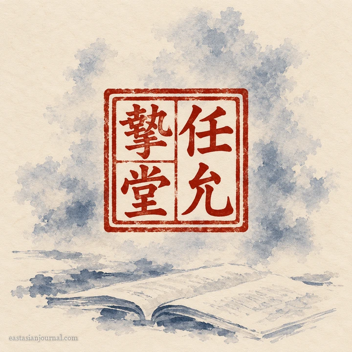 Portrait of Im Yunjidang, ink-wash illustration